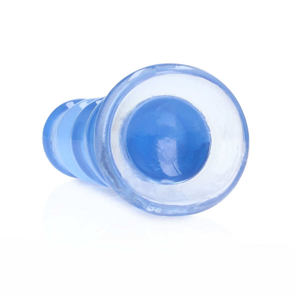 SHOTS - REALROCK CRYSTAL CURVY 5.5 IN. DILDO PLUG