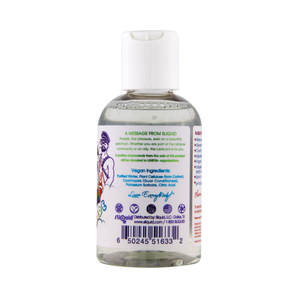 SLIQUID - NATURALS SPARKLE PRIDE WATER-BASED LUBRICANT 4.2 OZ.