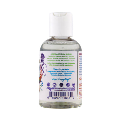 SLIQUID - NATURALS SPARKLE PRIDE WATER-BASED LUBRICANT 4.2 OZ.