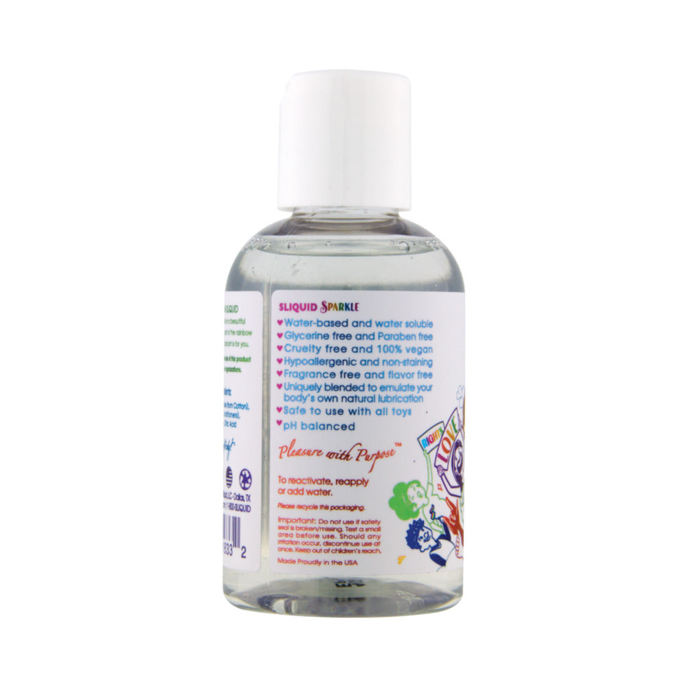 SLIQUID - NATURALS SPARKLE PRIDE WATER-BASED LUBRICANT 4.2 OZ.