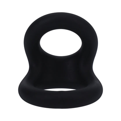 TANTUS - UPLIFT C-RING COCK AND BALL SLING ONYX