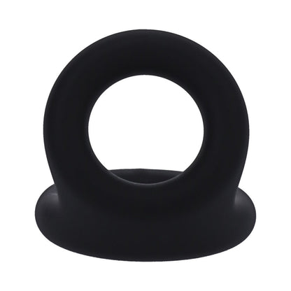 TANTUS - UPLIFT C-RING COCK AND BALL SLING ONYX