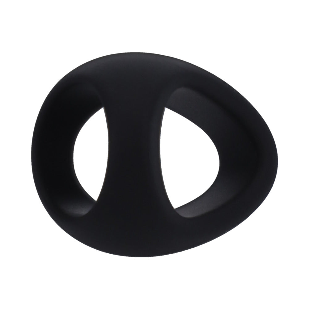 TANTUS - STIRRUP C-RING COCK AND BALL SLING ONYX