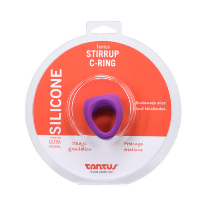 TANTUS - ANILLO EN C CON ARGOLLA PARA PENE Y TESTÍCULOS