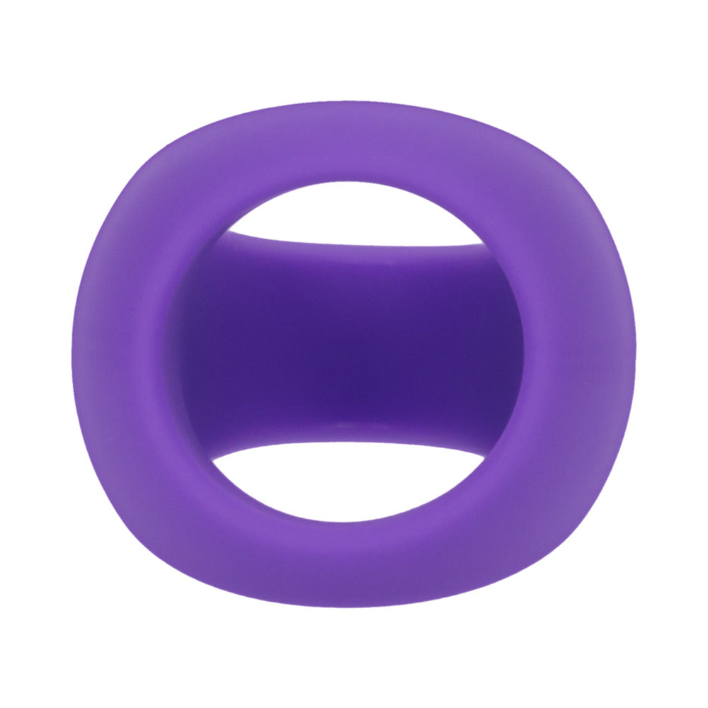 TANTUS - ANILLO EN C CON ARGOLLA PARA PENE Y TESTÍCULOS