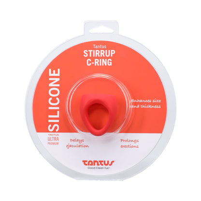 TANTUS - ANILLO EN C CON ARGOLLA PARA PENE Y TESTÍCULOS