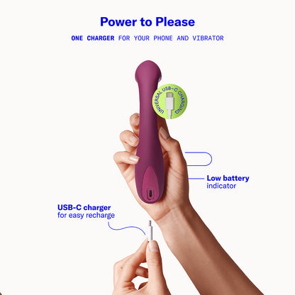 DAME - ARC G-SPOT VIBRATOR PLUM