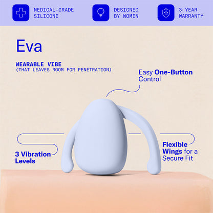 DAME - EVA COUPLES VIBRATOR ICE