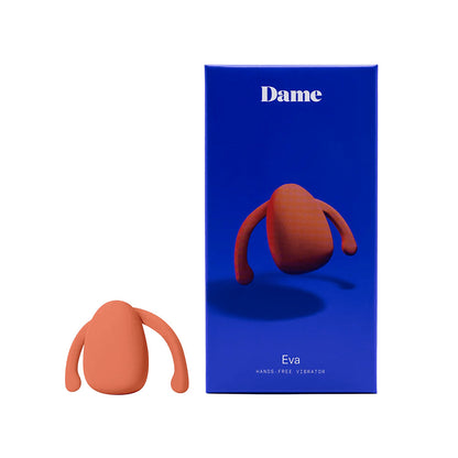 DAME - EVA COUPLES VIBRATOR PAPAYA