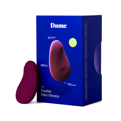 DAME - POM FLEXIBLE VIBRATOR PLUM
