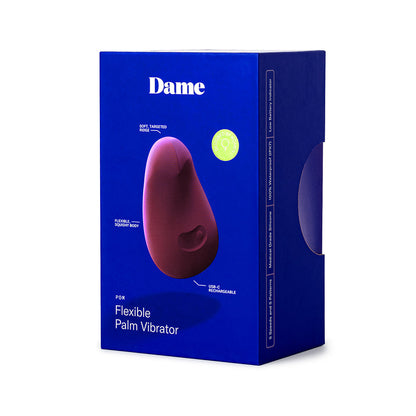 DAME - POM FLEXIBLE VIBRATOR PLUM