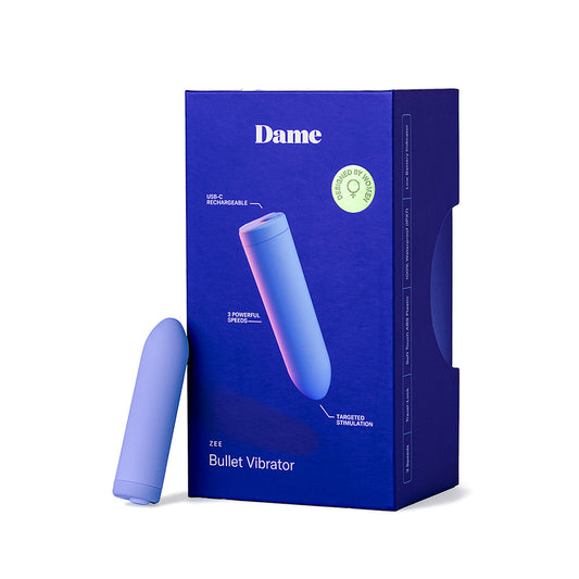 DAME - ZEE BULLET VIBRATOR PERIWINKLE