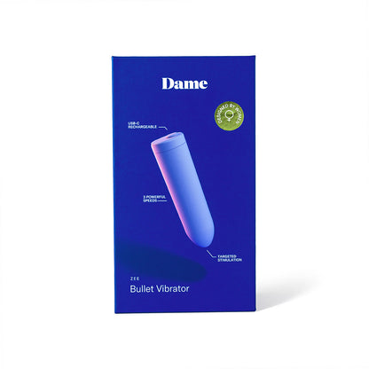 DAME - ZEE BULLET VIBRATOR PERIWINKLE
