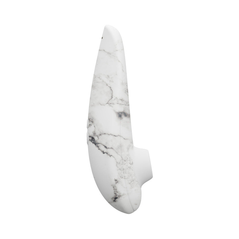 WOMANIZER X MARILYN MONROE CLASSIC 2 SPECIAL EDITION PLEASURE AIR CLITORAL STIMULATOR WHITE MARBLE
