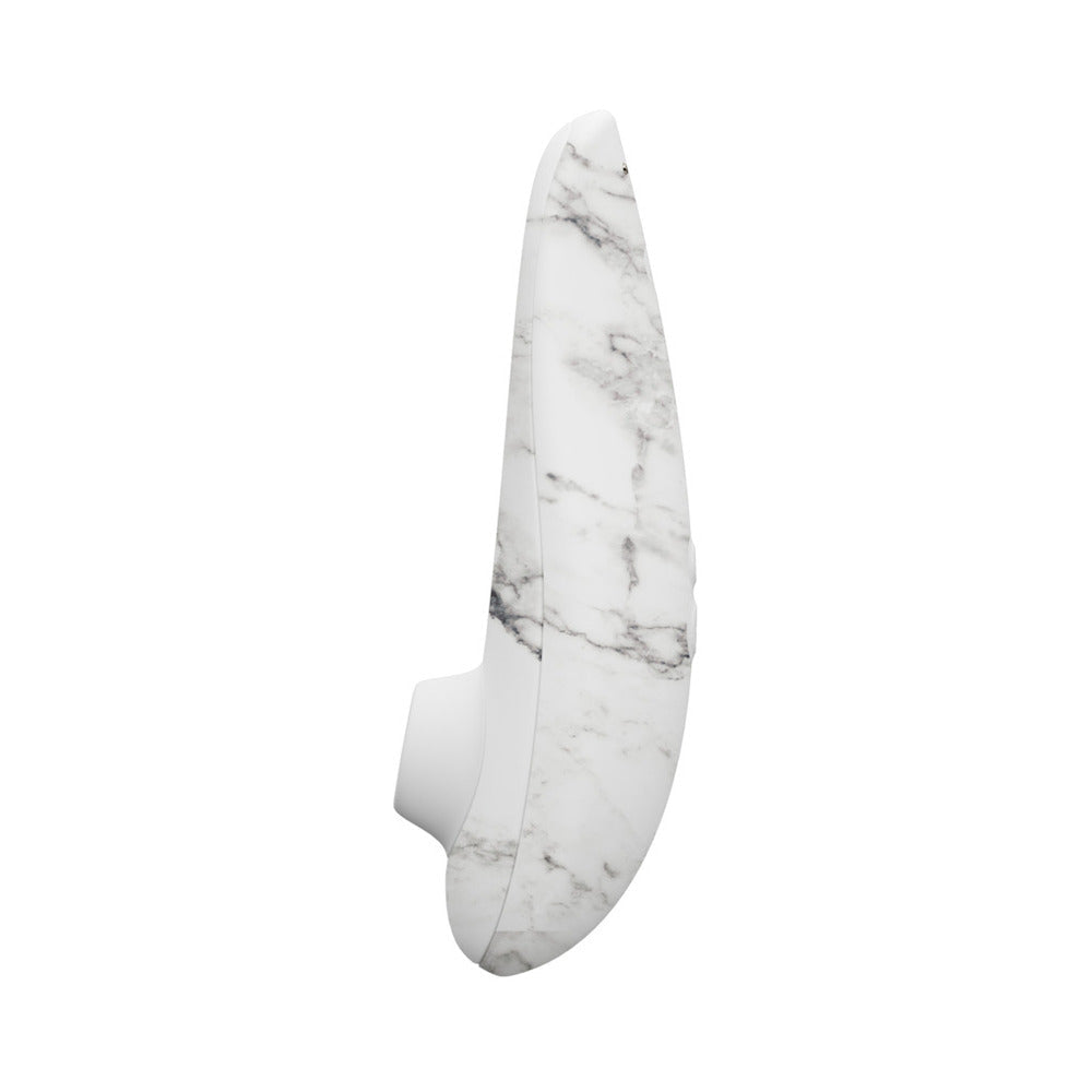 WOMANIZER X MARILYN MONROE CLASSIC 2 SPECIAL EDITION PLEASURE AIR CLITORAL STIMULATOR WHITE MARBLE