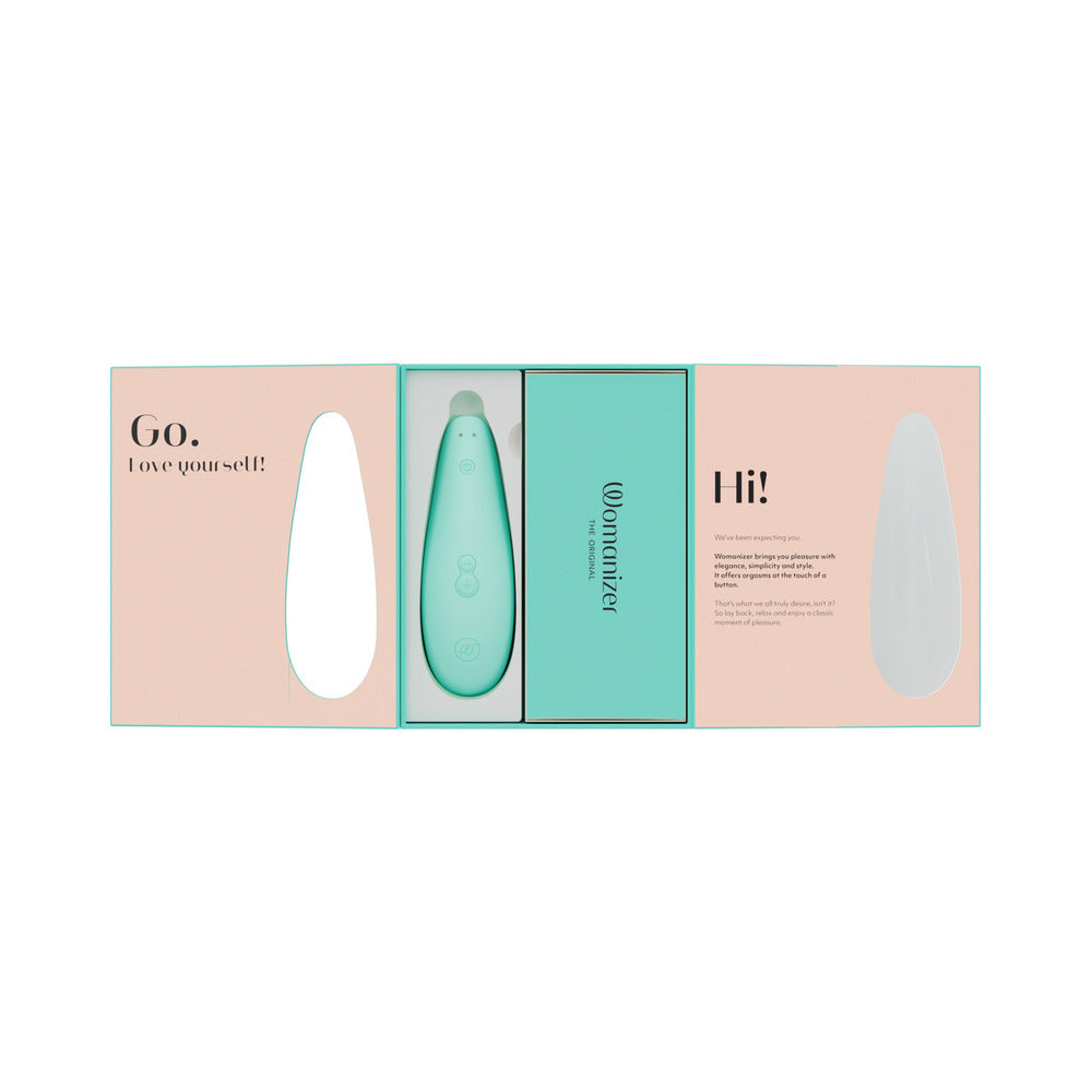 WOMANIZER X MARILYN MONROE CLASSIC 2 SPECIAL EDITION PLEASURE AIR CLITORAL STIMULATOR MINT