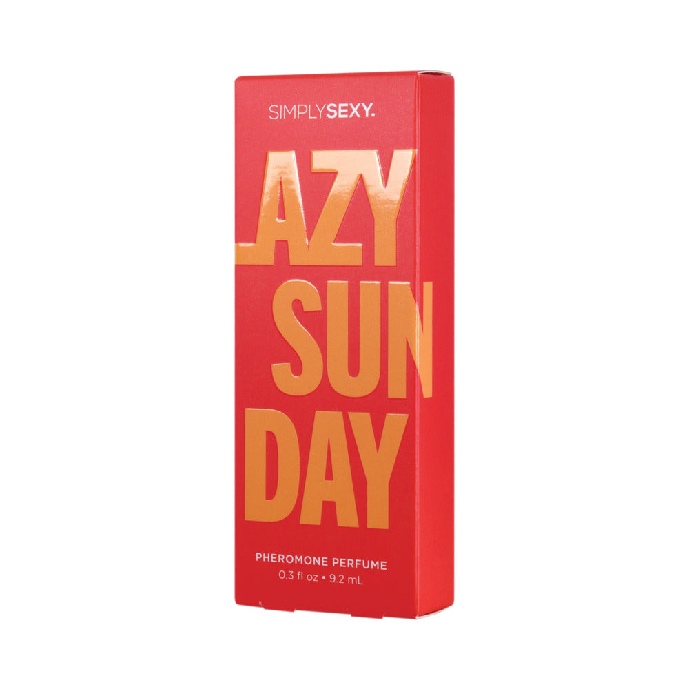 SIMPLY SEXY LAZY SUNDAY PHEROMONE INFUSED PERFUME 0.3 OZ.