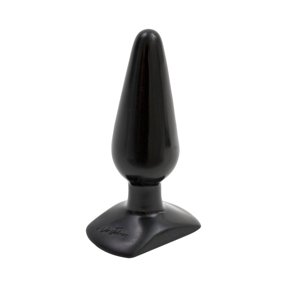 DOC JOHNSON - MEDIUM BUTT PLUG (BLACK)