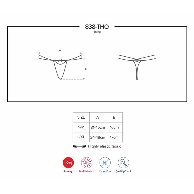OBSESSIVE - 838-THO-3 THONG