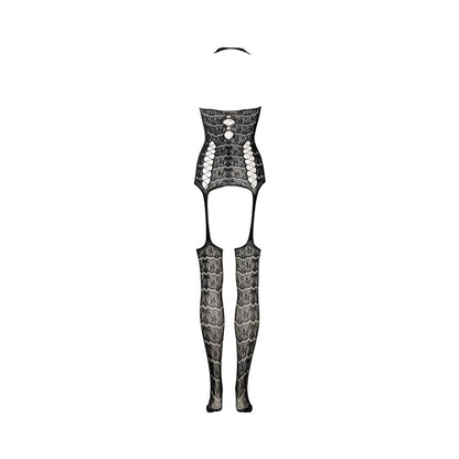 LE DESIR LACE SUSPENDER BODYSTOCKING BLACK O/S