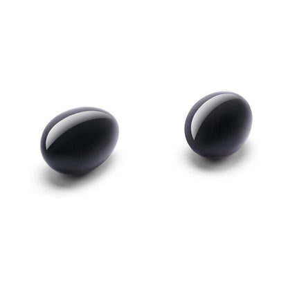 LE WAND - CRYSTAL YONI EGGS BLACK OBSIDIAN