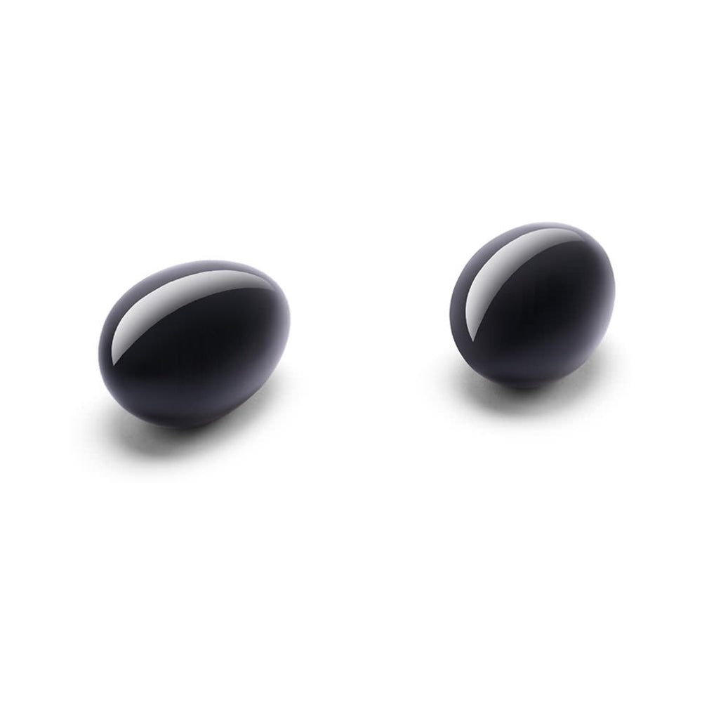 LE WAND - CRYSTAL YONI EGGS BLACK OBSIDIAN
