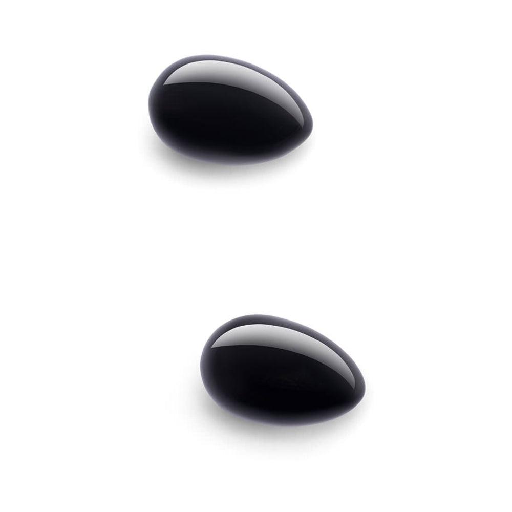 LE WAND - CRYSTAL YONI EGGS BLACK OBSIDIAN