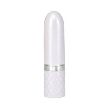 BMS - PILLOW TALK LUSTY SILICONE FLICKERING LIPSTICK VIBRATOR WITH SWAROVSKI CRYSTAL TEAL