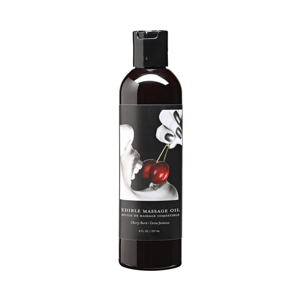 EARTHLY BODY - EDIBLE MASSAGE LOTION CHERRY 8 OZ.
