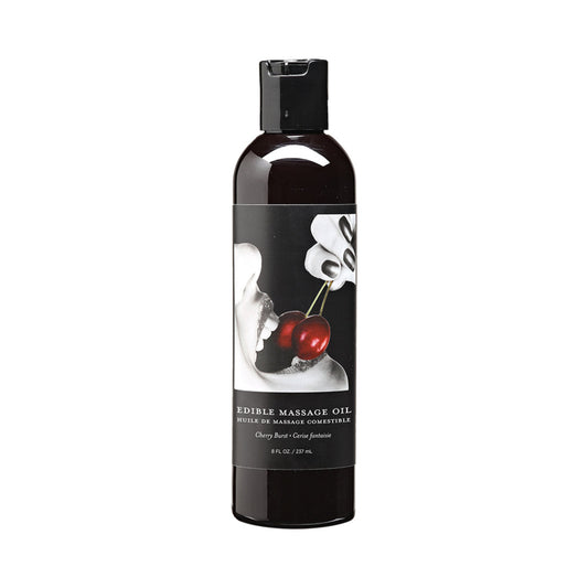 EARTHLY BODY - EDIBLE MASSAGE LOTION CHERRY 8 OZ.
