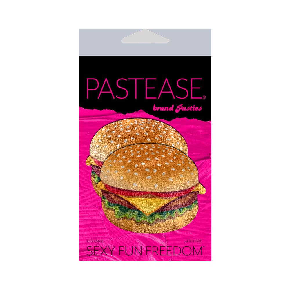 PASTEASE - HAMBURGUESA: DELICIOSAS PEZONERAS DE HAMBURGUESA CON QUESO
