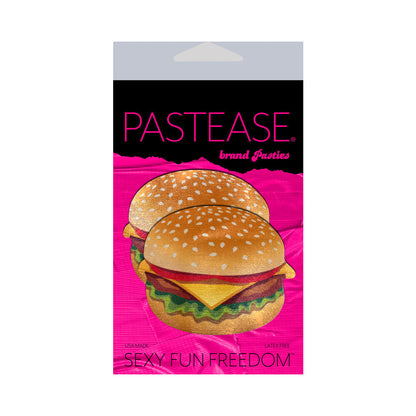 PASTEASE - HAMBURGUESA: DELICIOSAS PEZONERAS DE HAMBURGUESA CON QUESO