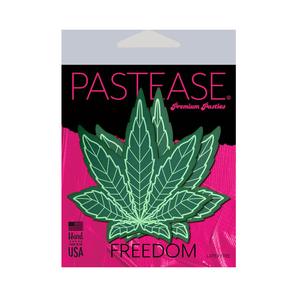 PASTEASE - INDICA POT LEAF: GREEN WEED NIPPLE PASTIES