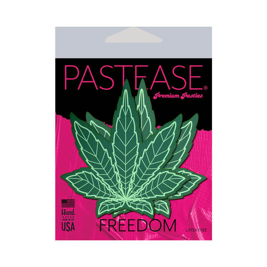 PASTEASE - INDICA POT LEAF: GREEN WEED NIPPLE PASTIES