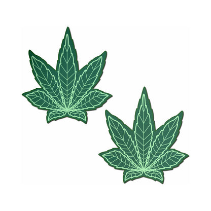 PASTEASE - INDICA POT LEAF: GREEN WEED NIPPLE PASTIES