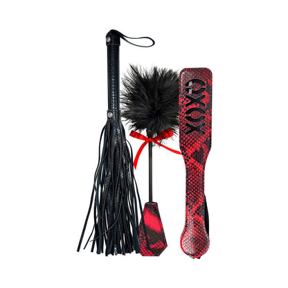 NASSTOYS - LOVERS KITS WHIP, SPANK & TICKLE 3-PIECE SET