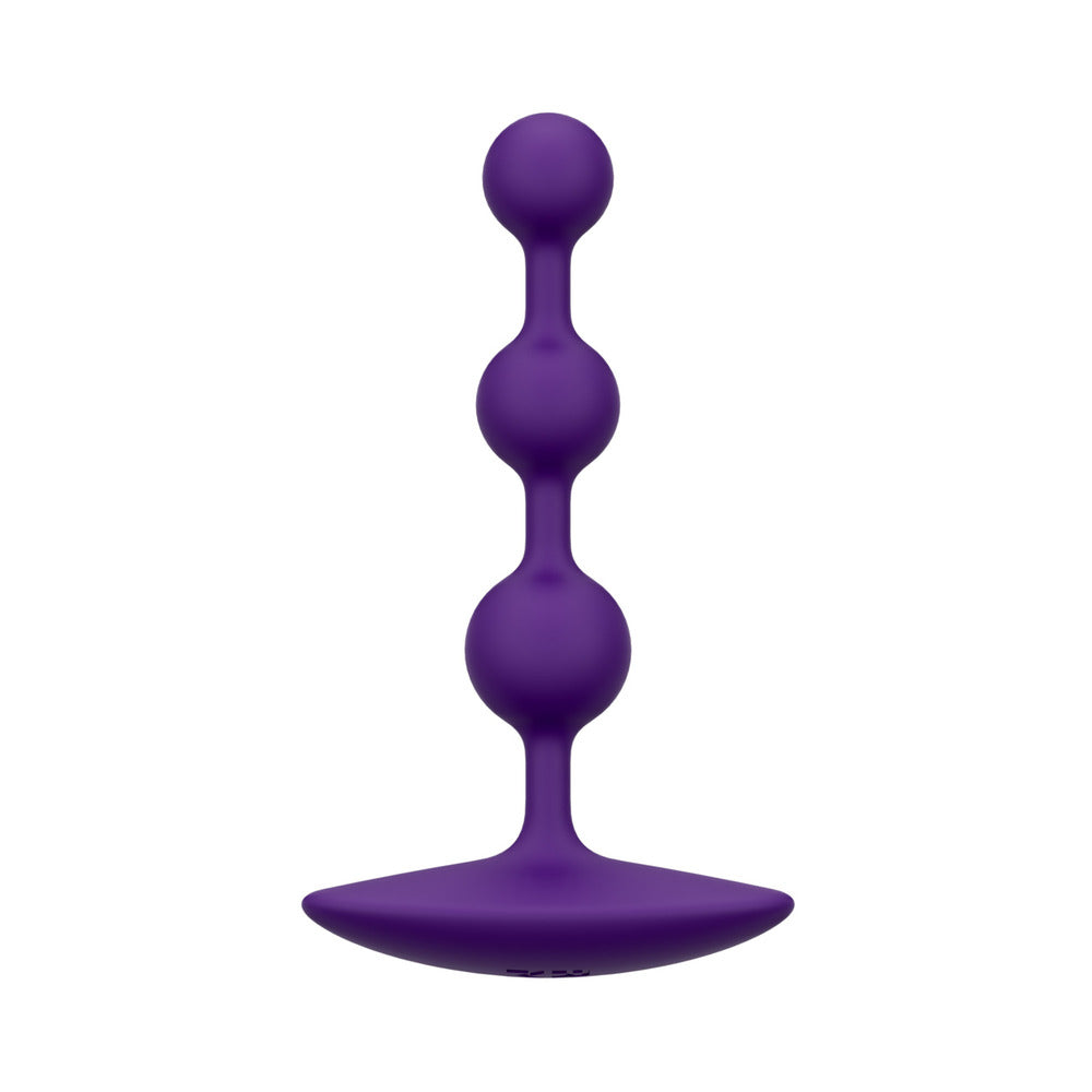 ROMP AMP SILICONE ANAL PLUG DARK PURPLE