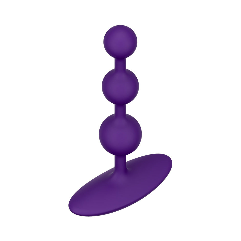 ROMP AMP SILICONE ANAL PLUG DARK PURPLE