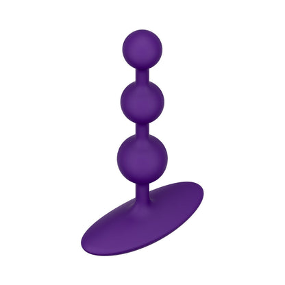 ROMP AMP SILICONE ANAL PLUG DARK PURPLE