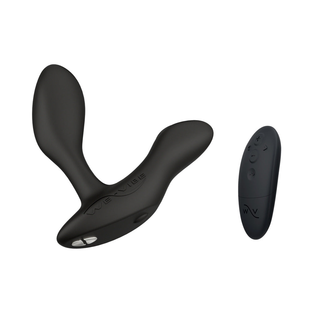 WE-VIBE VECTOR+ DUAL STIMULATION PROSTATE MASSAGER CHARCOAL BLACK