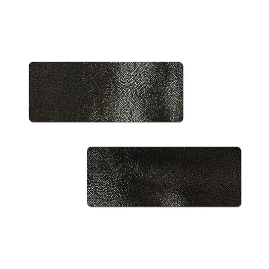 PASTEASE MATTE BLACK BAR NIPPLE PASTIES