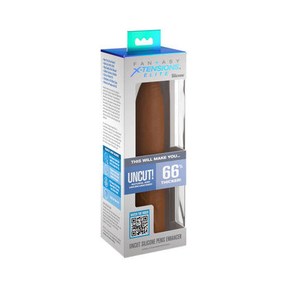 PIPEDREAM - FANTASY X TENSIONS ELITE UNCUT 7 IN. OPEN ENDED SILICONE ENHANCEMENT SLEEVE