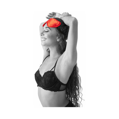 SPORTSHEETS SEX & MISCHIEF AMOR BLINDFOLD RED