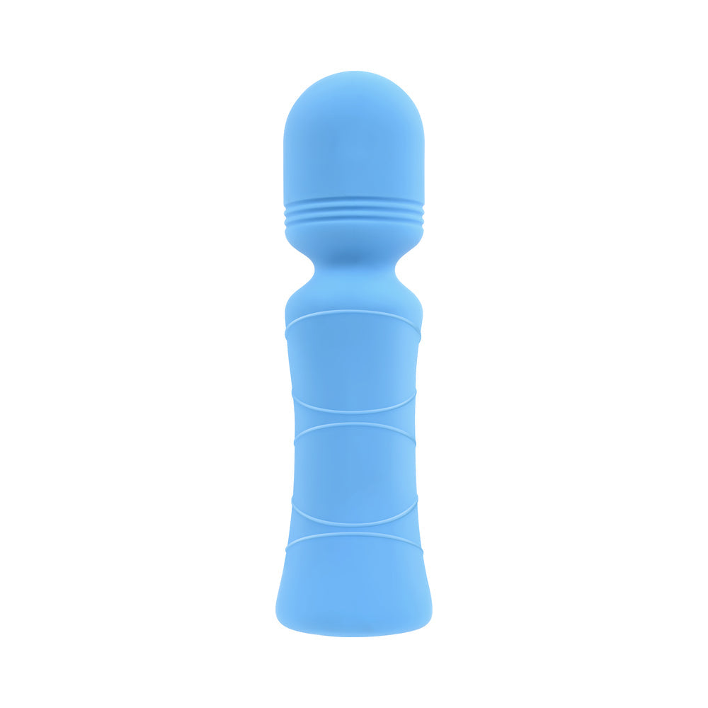 EVOLVED OUT OF THE BLUE RECHARGEABLE SILICONE WAND VIBRATOR