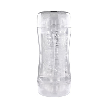GENDER X - DOUBLE FANTASY DUAL ENTRY STROKER CLEAR