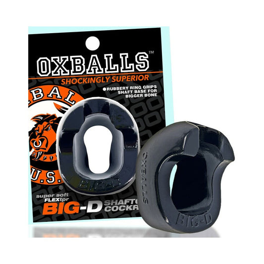 OXBALLS BIG-D SHAFT GRIP COCKRING BLACK