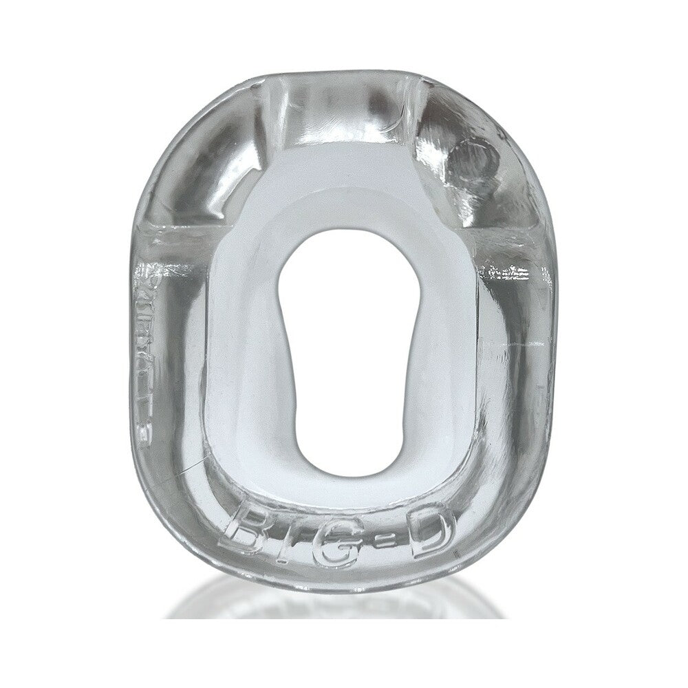 OXBALLS BIG-D SHAFT GRIP COCKRING CLEAR