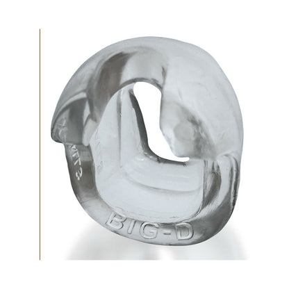 OXBALLS - BIG-D SHAFT GRIP COCKRING CLEAR