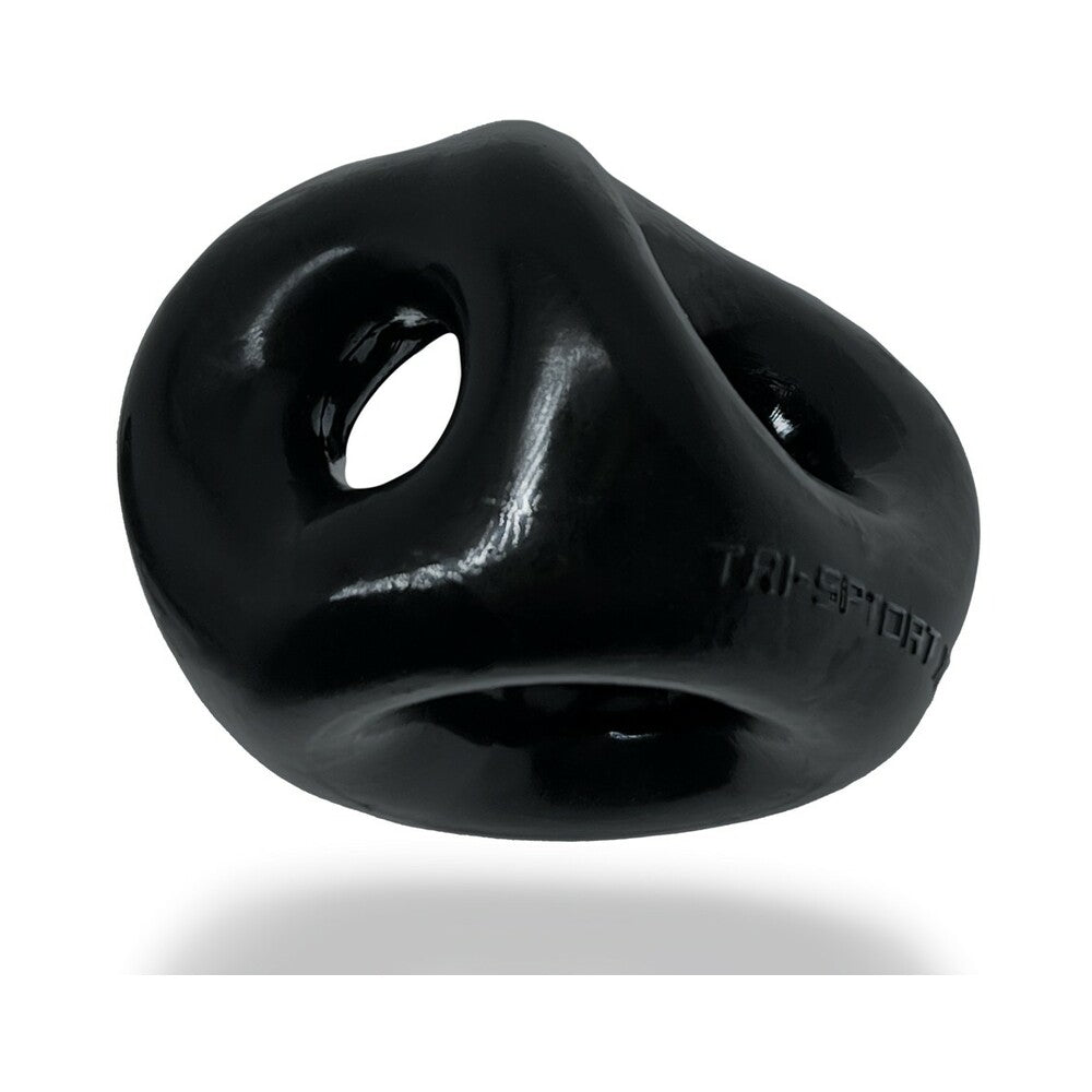 OXBALLS - TIRACHINAS DE 3 ANILLOS GRUESOS TRI-SPORT XL NEGRO
