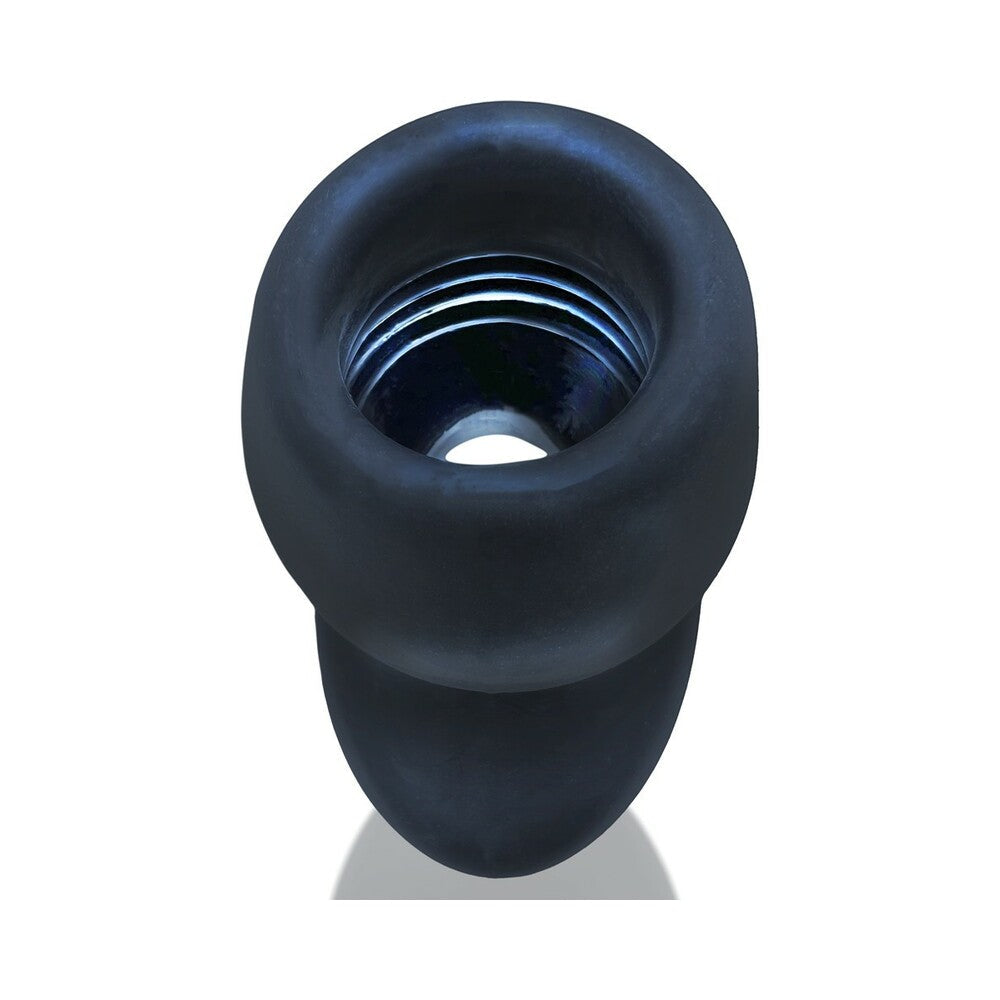 OXBALLS - MORPHHOLE-2 DILATADOR ANAL EN FORMA DE TAPÓN GRANDE NEGRO HIELO